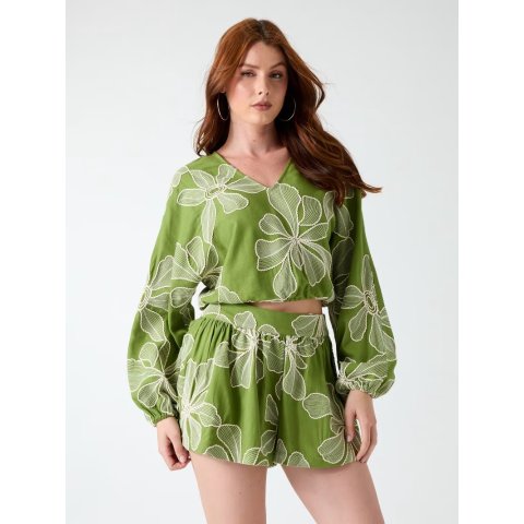 Guess Embroidered Blouse