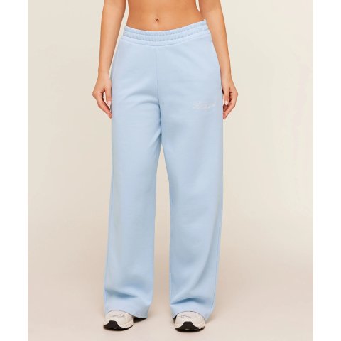 Gymshark Script Embroidery Joggers Chilled Blue