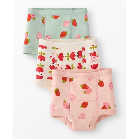Hanna Andersson Peppa Pig Organic Cotton Training Underwear 3-Pack