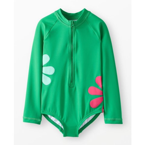 Hanna Andersson One-Piece Flower Swimsuit