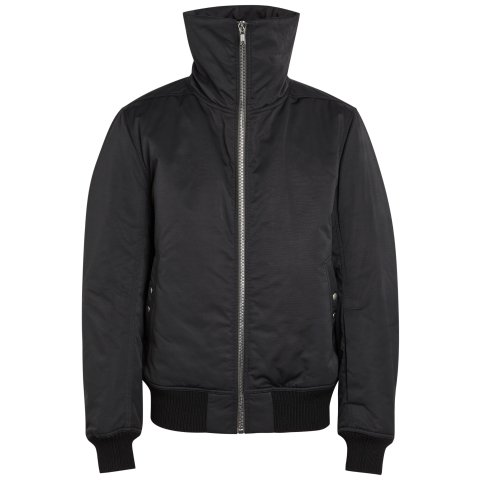 Rick Owens Dracuflight Nylon Cotton Bomber Jacket