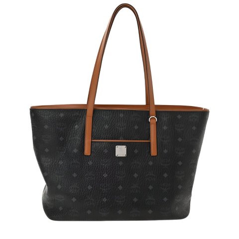 MCM MCM Coated Canvas Tote Bag
