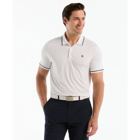 Original Penguin Solid Contrast Golf Polo Shirt