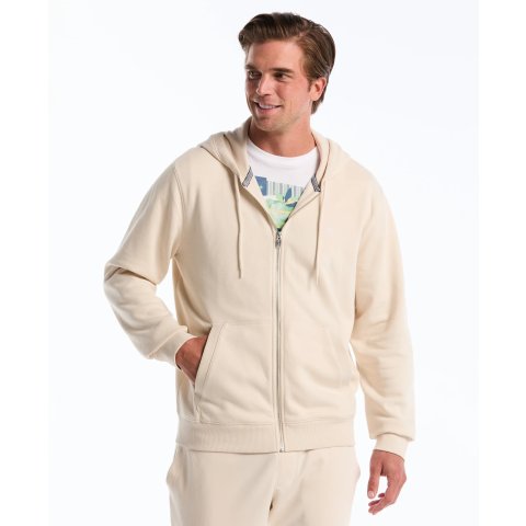 Original Penguin Pete Embroidered Full Zip Hoodie