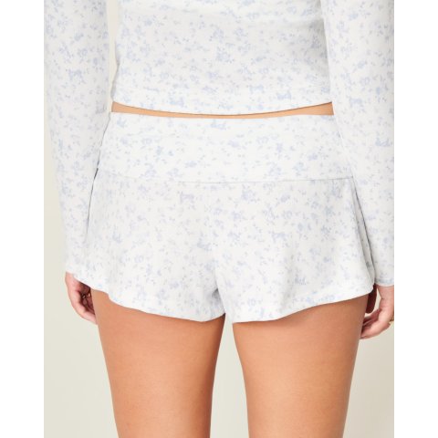 Hollister Always Cozy Foldover Flutter Shorts for Women