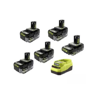 RYOBI ONE+ 18V HP Battery Set with Charger