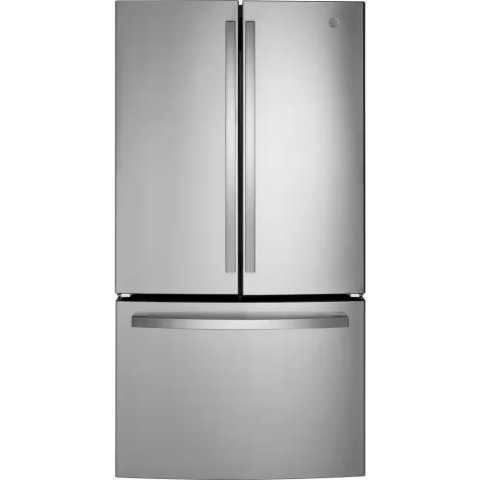 GE GNE27JYMFS French Door Refrirator 27 cu.ft Stainless Steel