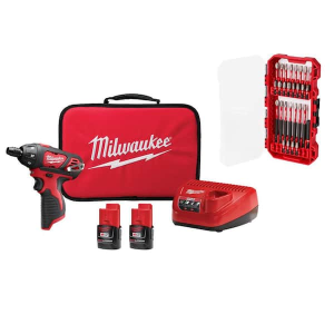 Milwaukee M12 Hex Screwdriver Kit 1.5Ah Battery