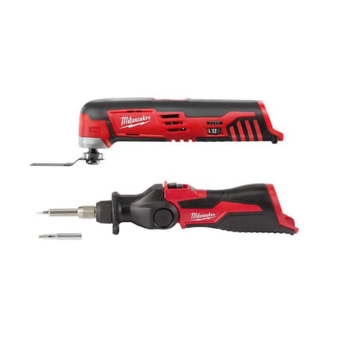 Milwaukee M12 12V Lithium-Ion Multi-Tool and Soldering Iron