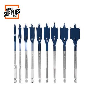 Bosch Daredevil Spade Bit Set High Carbon Steel 9-Piece