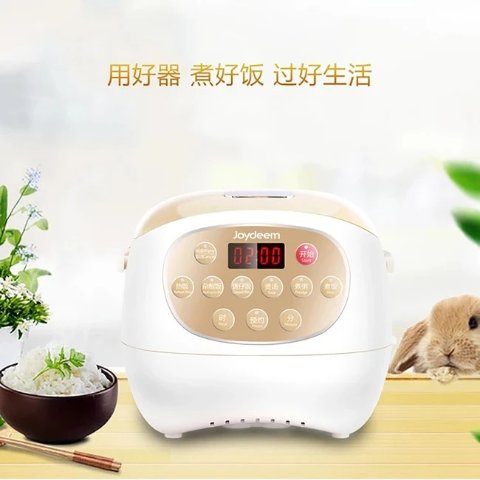 Joydeem 陶瓷电饭煲电饭锅DFB-C300 不粘不串味 全天可预约 3L