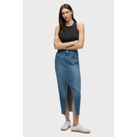 Hudson Jeans Reconstructed Skirt Italian Fabric