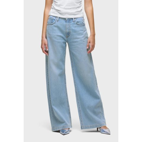 Hudson Jeans Jodie Loose Wide Leg Jeans Italian Fabric