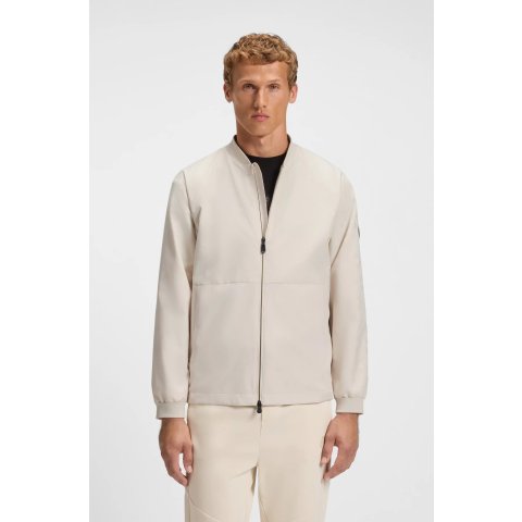 BOSS BOSS Water-Repellent Jacket Double B Monogram White