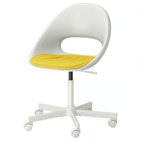 Ikea LOBERGET MALSKAR Swivel Chair with Pad