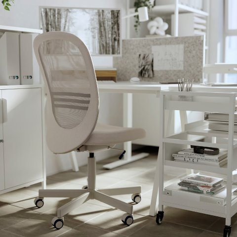 Ikea FLINTAN Office Chair Beige
