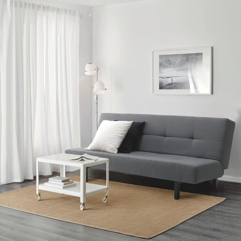 Ikea BALKARP Sleeper Sofa Vissle Gray