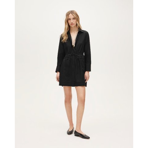 J.Crew Elena Mini Cotton Poplin Shirt Dress for Women
