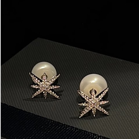 apm Monaco Meteorites Star Stud Earring