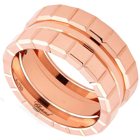 Chopard Ice Cube 18K Rose Gold Ring