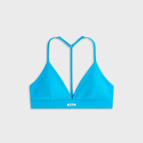 KITH Women Teoni Triangle Bra Meridian Blue