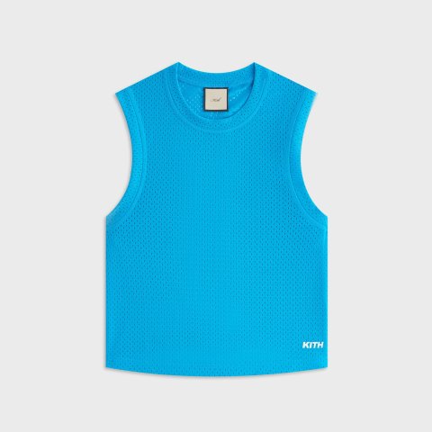 KITH Mera Mesh Muscle Tank Meridian Blue