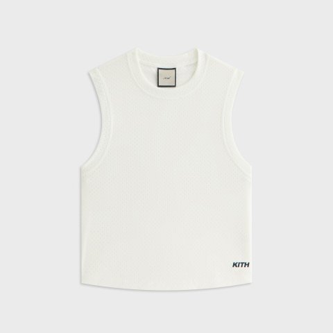 KITH Mera Mesh Muscle Tank Women White