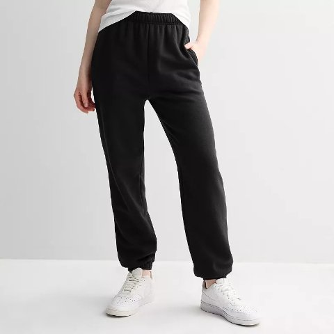 SO Foldover Fleece Jogger Pants