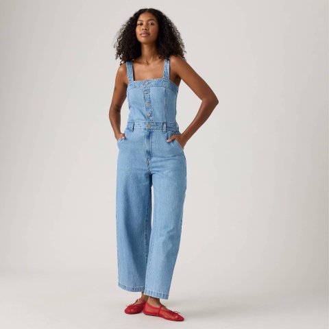Levi's Drea Jumpsuit Medium Wash
