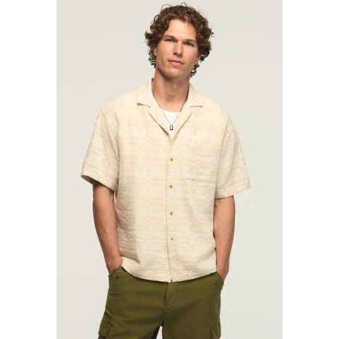 Lucky Brand Untucked Camp Collar Shirt