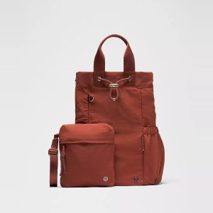 2-in-1 Drawstring Bucket Bag
