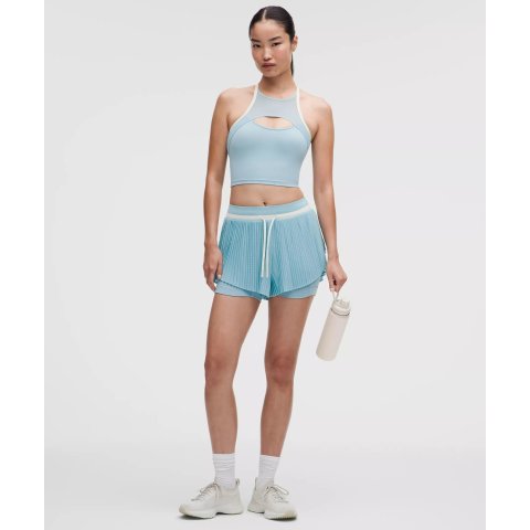 lululemon Ace Advantage High-Rise Pleated Tennis Short 2"