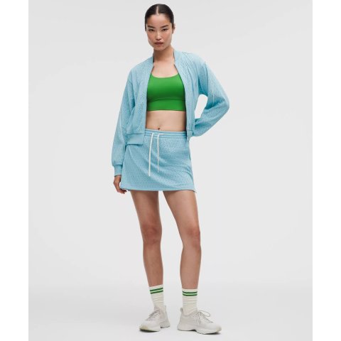 lululemon Ace Advantage High-Rise Knit Mesh Tennis Skirt