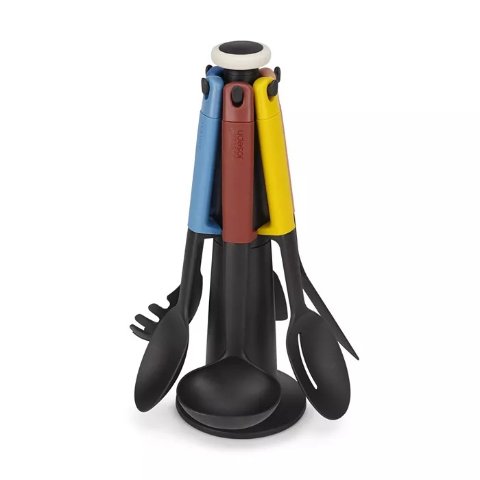 Joseph Joseph Elevate Utensil Set 6-Piece with Rotating Stand