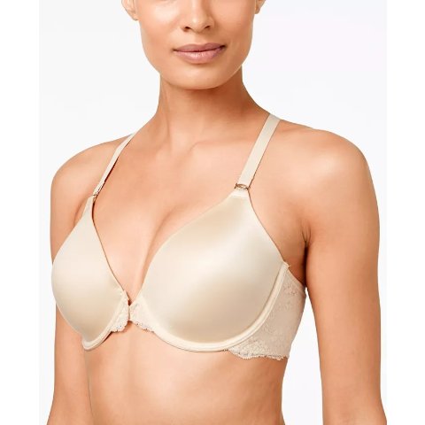 Maidenform Lace T-Back Front Close Bra 7112