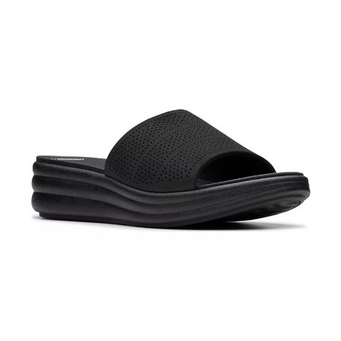 Clarks Cloudsteppers Drift Twist Women's Slip-On Flat Sandals