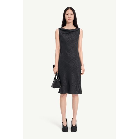 MM6 Maison Margiela Jacquard Midi Dress Monogram