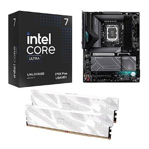 Intel Core Ultra 7 270K Plus PC 32GB White