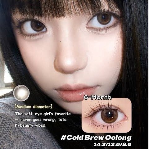moodylenses Cold Brew Oolong 6 Months