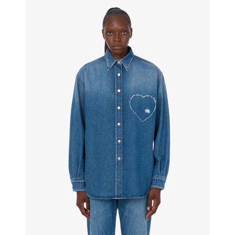 Moschino Cotton Denim Shirt