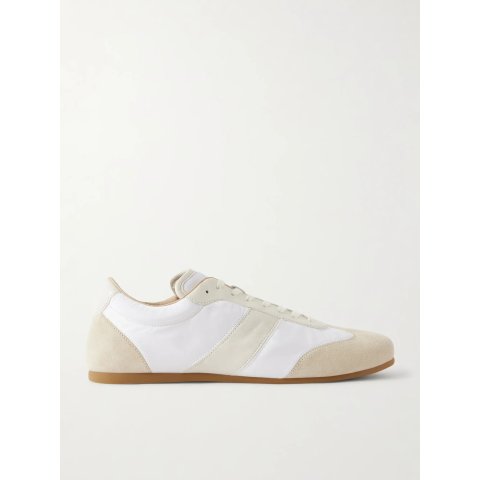Lemaire LEMAIRE Men's Suede Leather-Trimmed Sneakers
