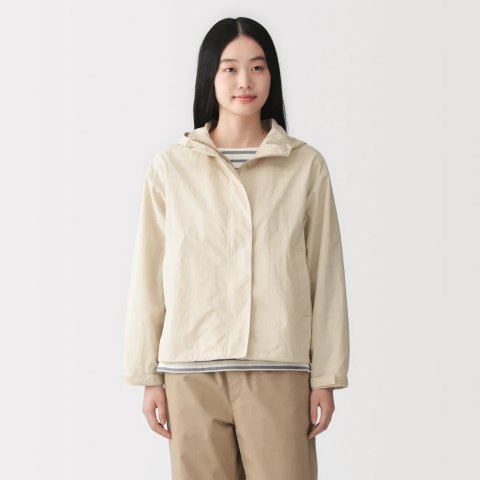 Muji Women's Water Repellent Pocketable Jacket