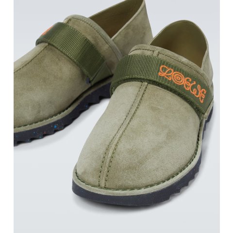 Loewe Suede Slippers