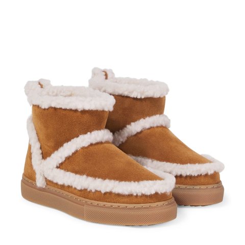 Inuikii Kids Classic Suede Ankle Boots