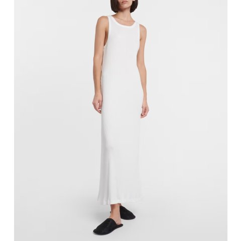 The Row Yule Cotton Midi Dress