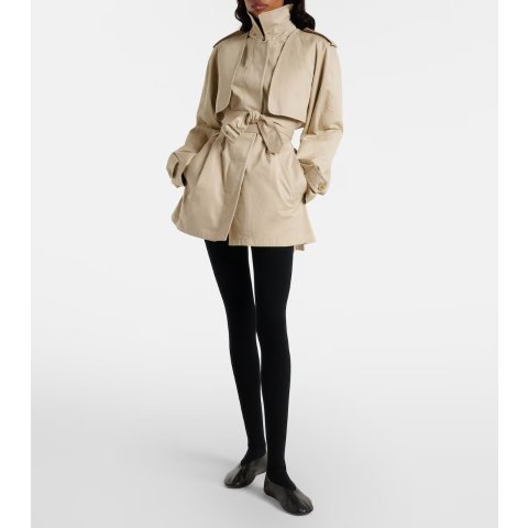 The Row Tavoris Belted Cotton Jacket