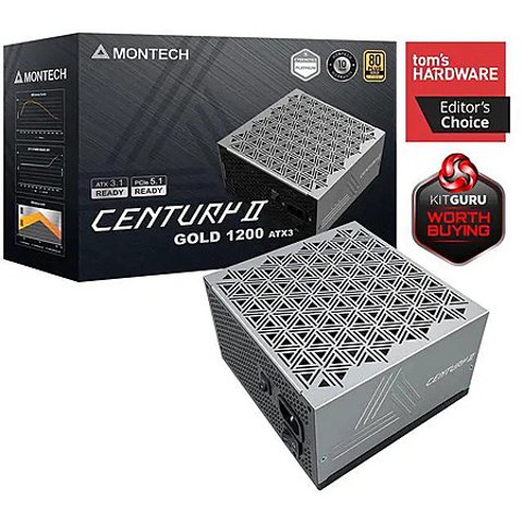 Montech Century II 1200W 80 Plus Gold Fully Modular Power Supply