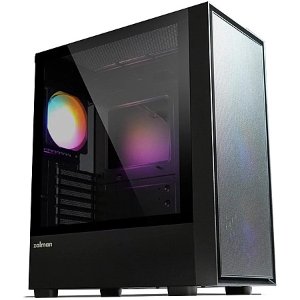 Zalman S6 ATX Mid-Tower PC Case Black 4 RGB Fans