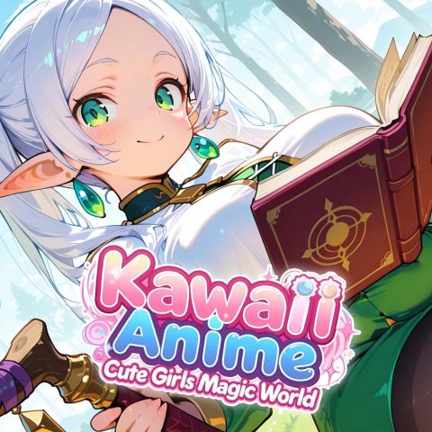 Nintendo Kawaii Anime Cute Girls Magic World