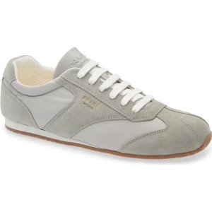 Prada Men's Sneakers Gray Blue